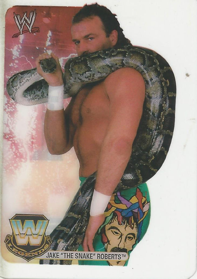 WWE Edibas Lamincards 2008 Jake the Snake Roberts #119