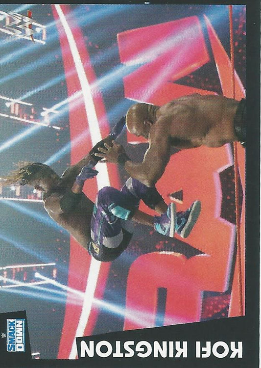 WWE Panini 2022 Sticker Collection Kofi Kingston #119