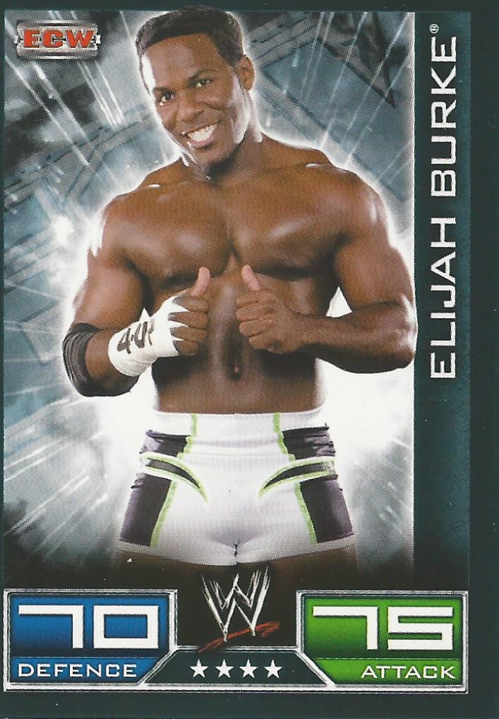 WWE Topps Slam Attax 2008 Elijah Burke #119
