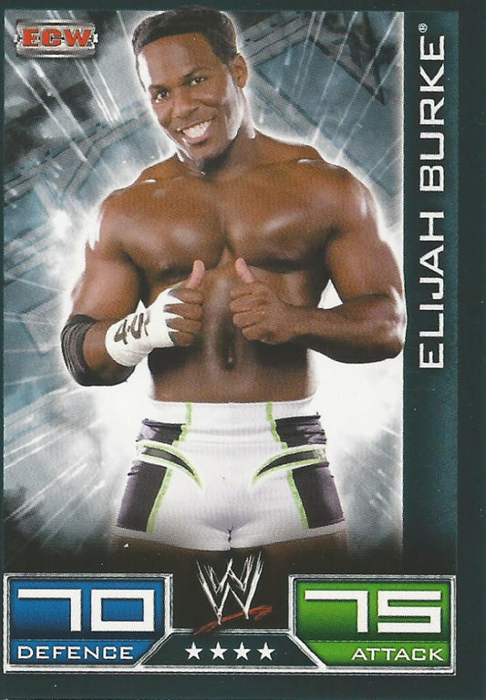 WWE Topps Slam Attax 2008 Elijah Burke #119