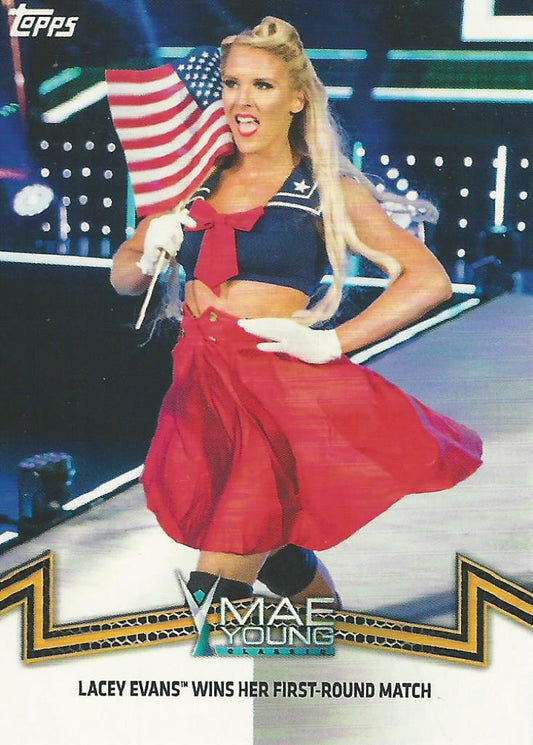WWE Topps Women Division 2018 Lacey Evans NXT-19 trading card PW Catalog