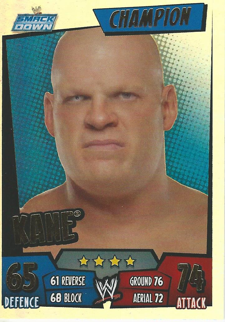 WWE Topps Slam Attax Rumble 2011 Champion Kane #11
