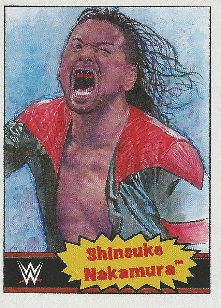 WWE Topps Living Set 2021 Shinsuke Nakamura #11