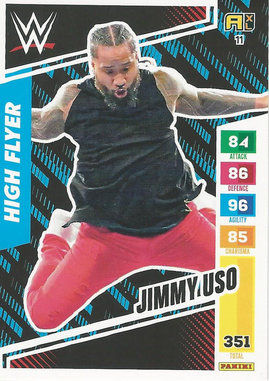 WWE Panini XL Adrenalyn 2024 Jimmy Uso #11