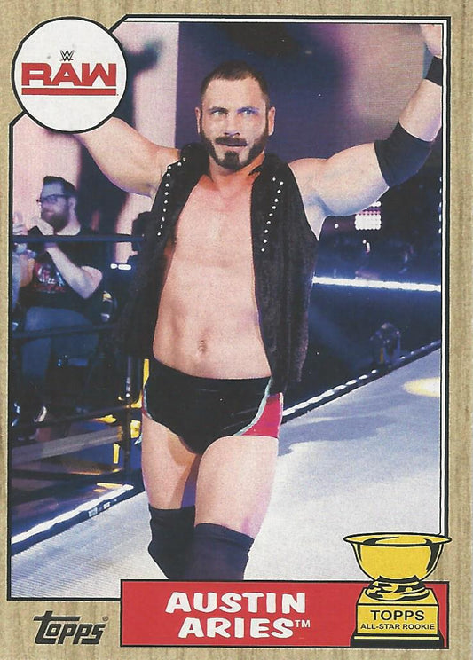 WWE Topps Heritage 2017 Austin Aries #11