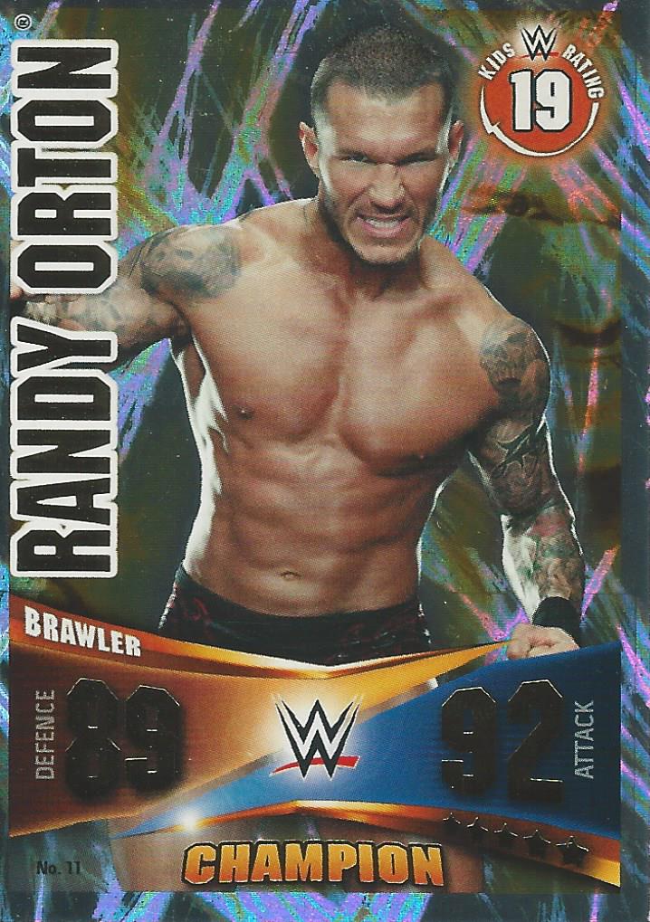 WWE Topps Slam Attax Rivals 2014 Randy Orton Champion #11