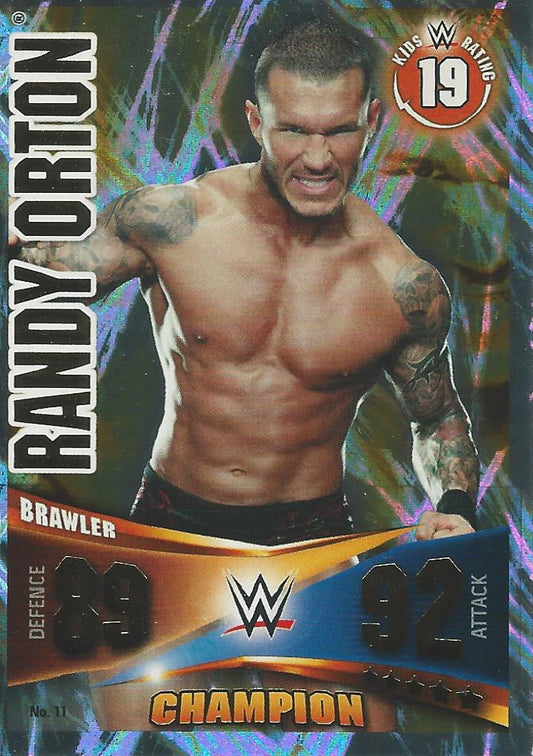 WWE Topps Slam Attax Rivals 2014 Randy Orton Champion #11