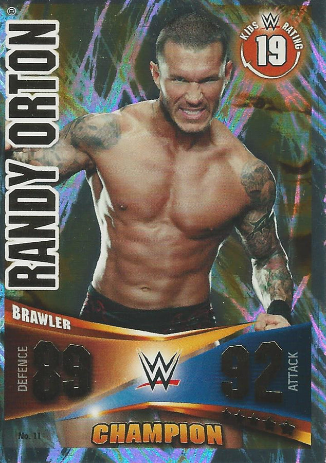 WWE Topps Slam Attax Rivals 2014 Randy Orton Champion #11