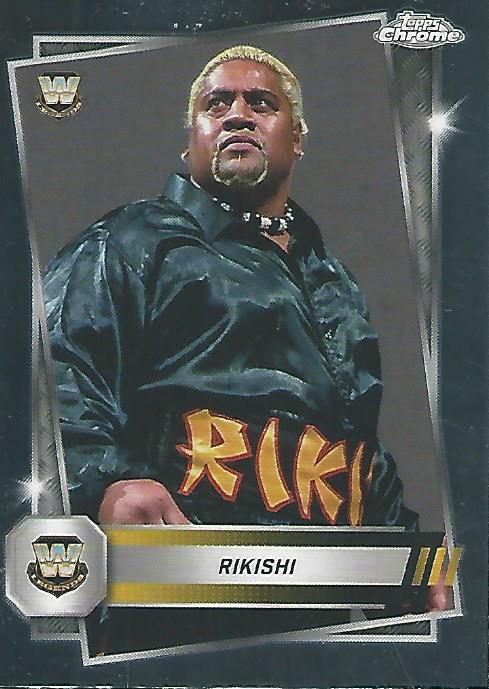 WWE Topps Chrome 2025 Trading Cards Rikishi No.11 PW Catalog