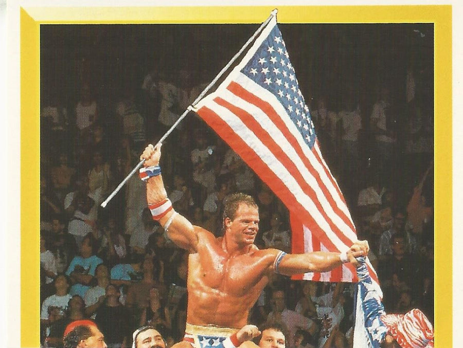 WWF Merlin Sticker 1994 Lex Luger #11