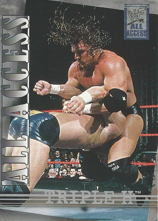 WWF Fleer All Access 2002 Triple H #11