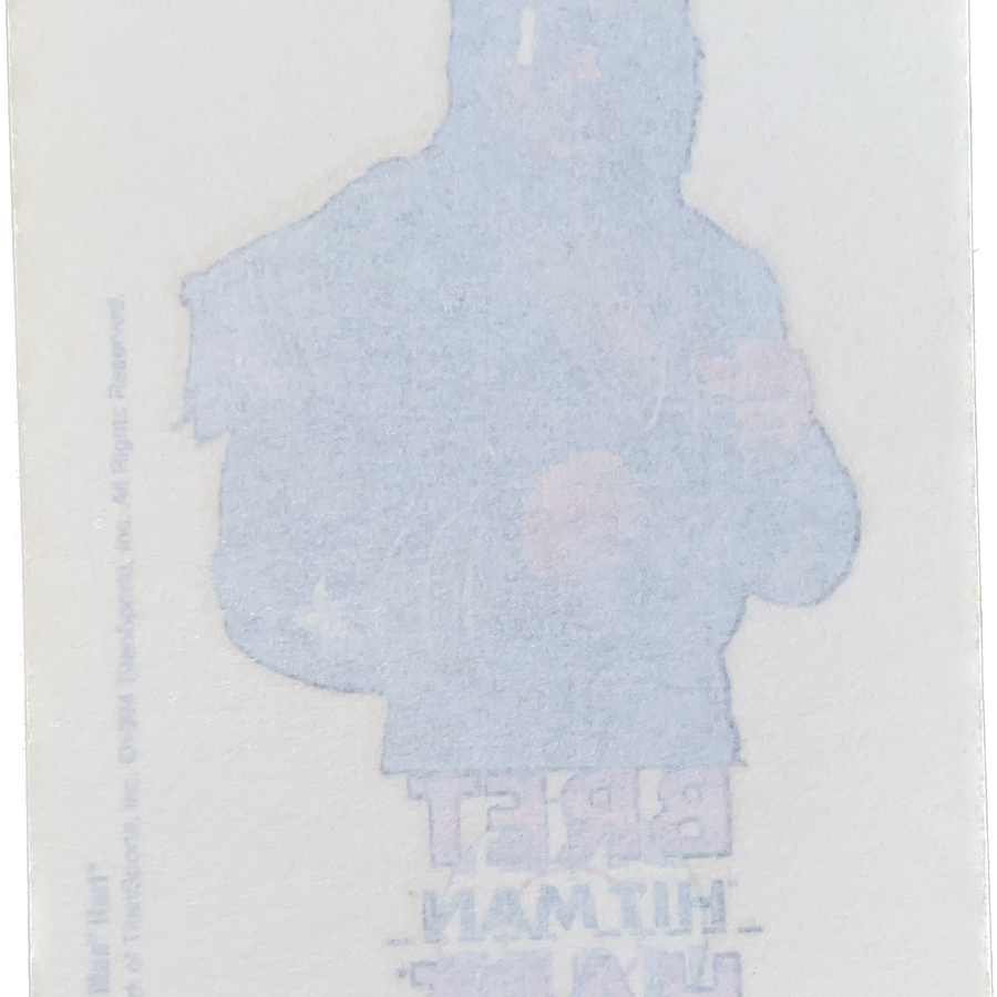 WWF Tattoos 1994 Bret Hart from Germany Pwcatalog