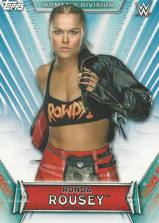 WWE Topps Women Division 2019 Ronda Rousey #11