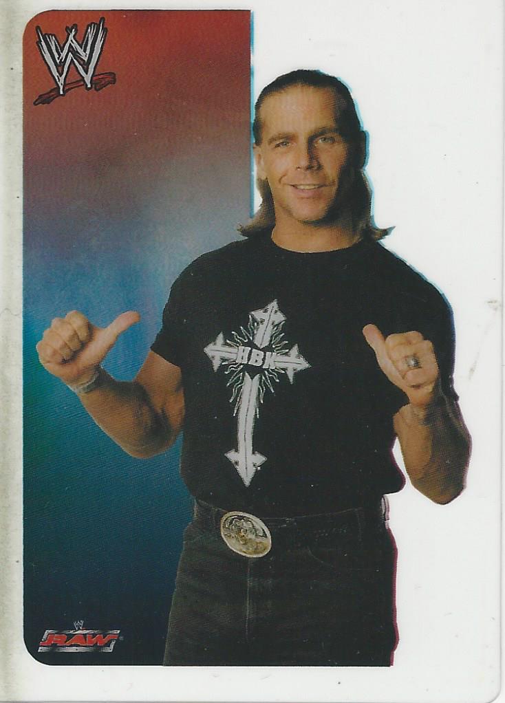 WWE Edibas Lamincards 2004 Shawn Michaels #11