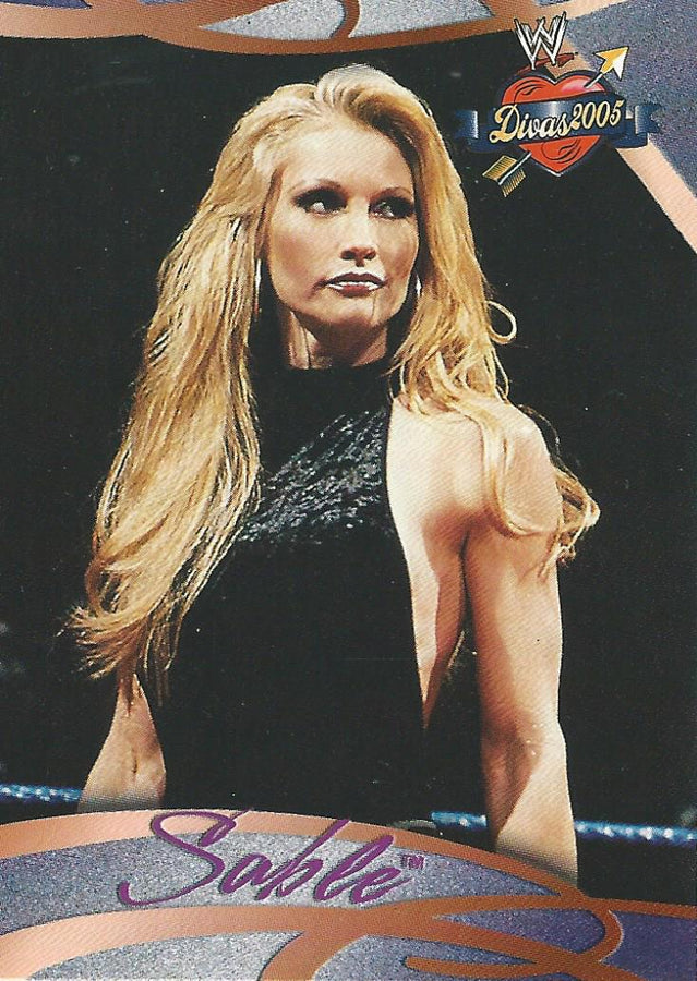 WWE Fleer Divas 2005 Sable #11