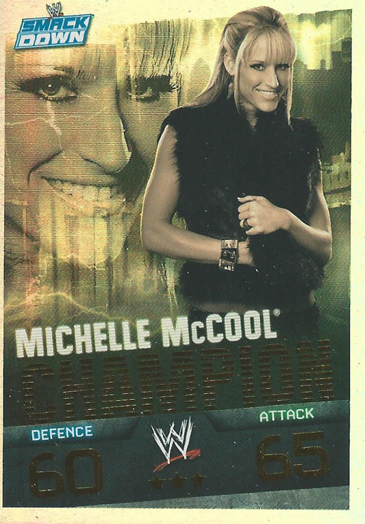 WWE Topps Slam Attax Evolution 2010 Champion Michelle McCool #11