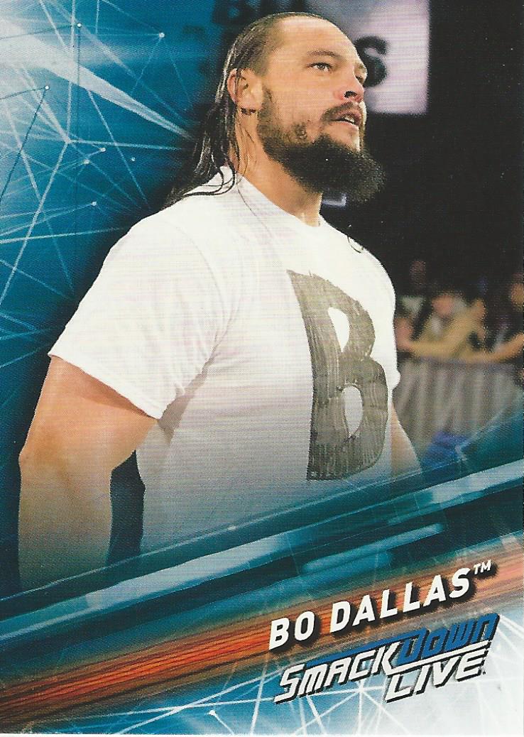 WWE Topps Smackdown 2019 Bo Dallas #11