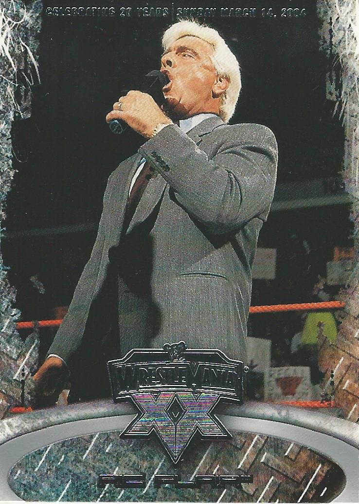 WWE Fleer Wrestlemania XX 2004 Ric Flair #11