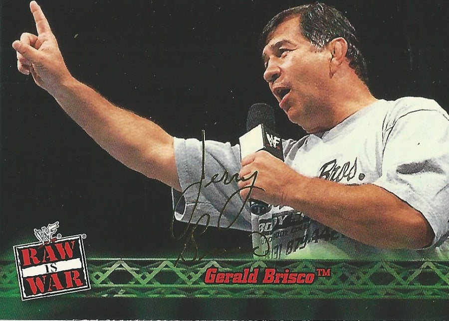 WWF Fleer Raw 2001 Gerald Brisco #11