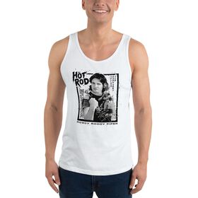 Roddy Piper "Hot Rod Photo" Unisex Tank Top Tank Top PW Catalog
