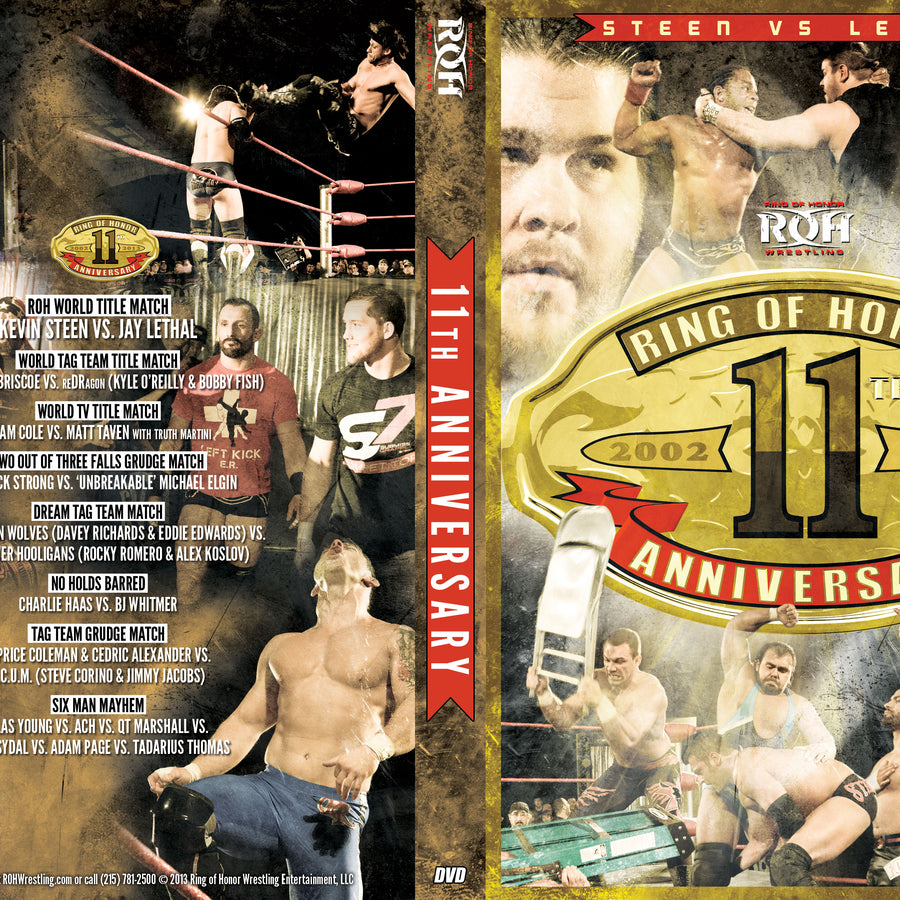 11th Anniversary- Chicago Ridge, IL 3/2/13 (DVD)