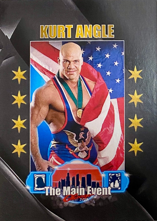 Kurt Angle trading card PW Catalog