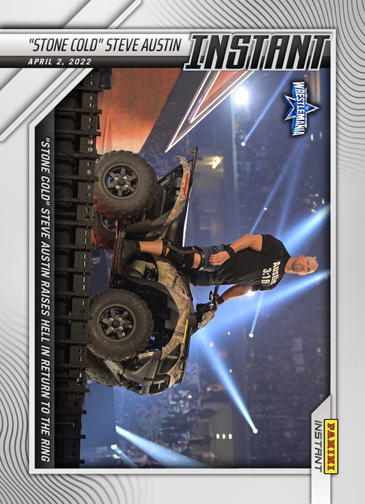 “Stone Cold” Steve Austin – “Stone Cold” Steve Austin Raises Hell in Return to the Ring trading card PW Catalog