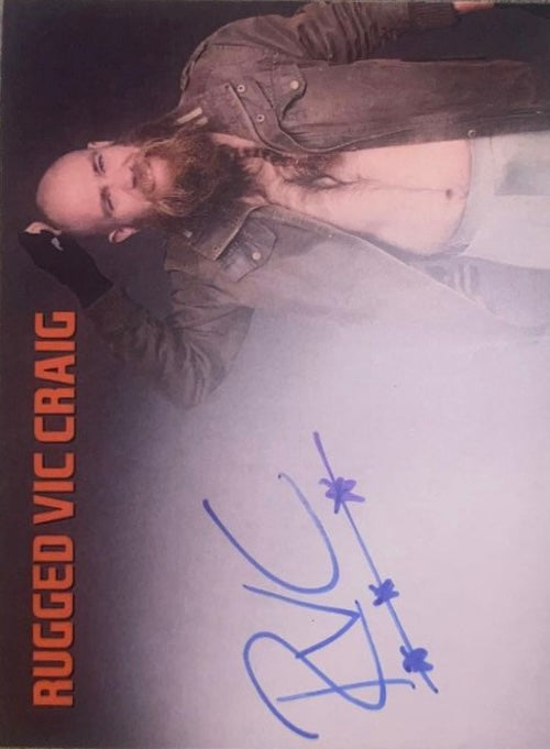 Rugged VIC Craig trading card PW Catalog