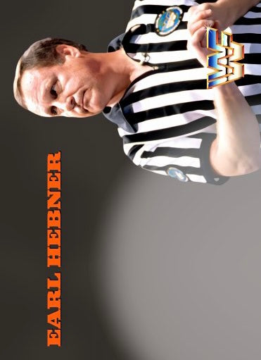 Earl Hebner – WWF trading card PW Catalog