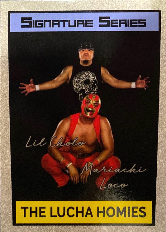 The Lucha Homies: LIL’ Cholo & Mariachi Loco