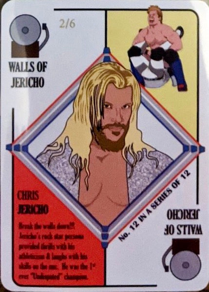 Chris Jericho trading card PW Catalog