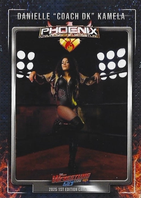 Danielle “Coach DK” Kamela trading card PW Catalog