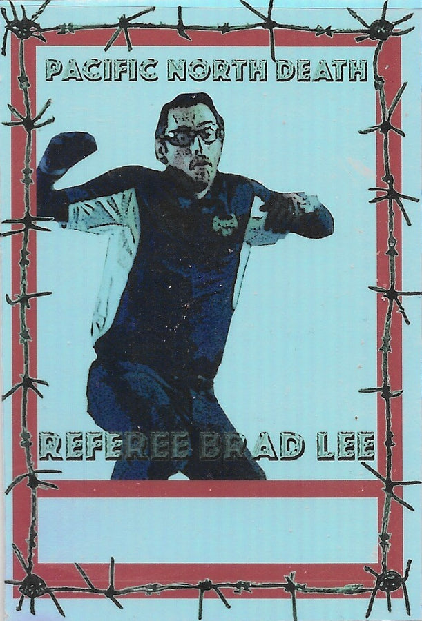 Referee Brad LEE trading card PW Catalog