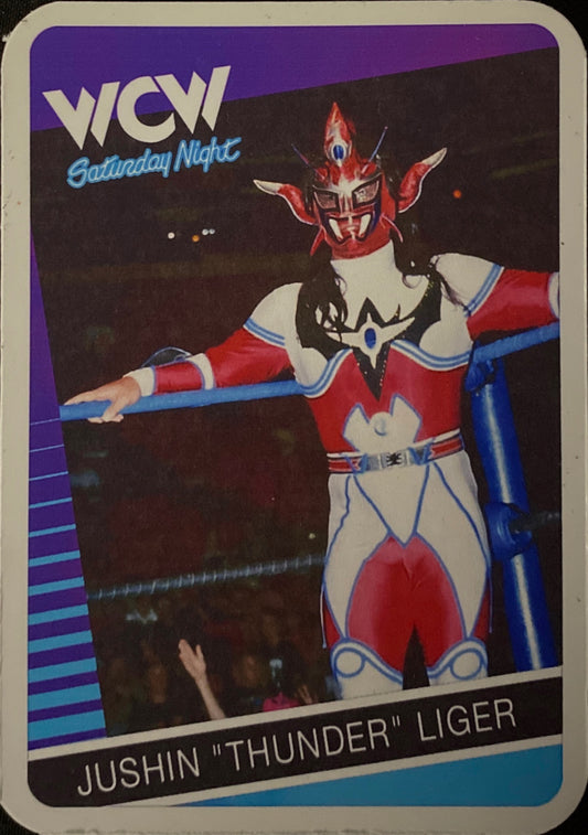 Jushin “Thunder” Liger trading card PW Catalog