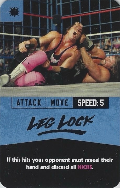 Leg Lock trading card PW Catalog