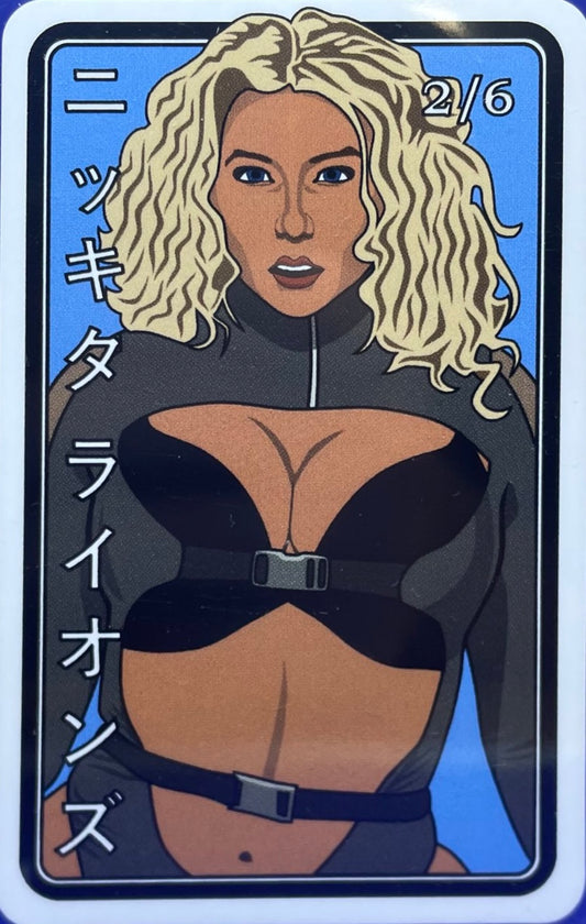 Nikkita Lyons trading card PW Catalog