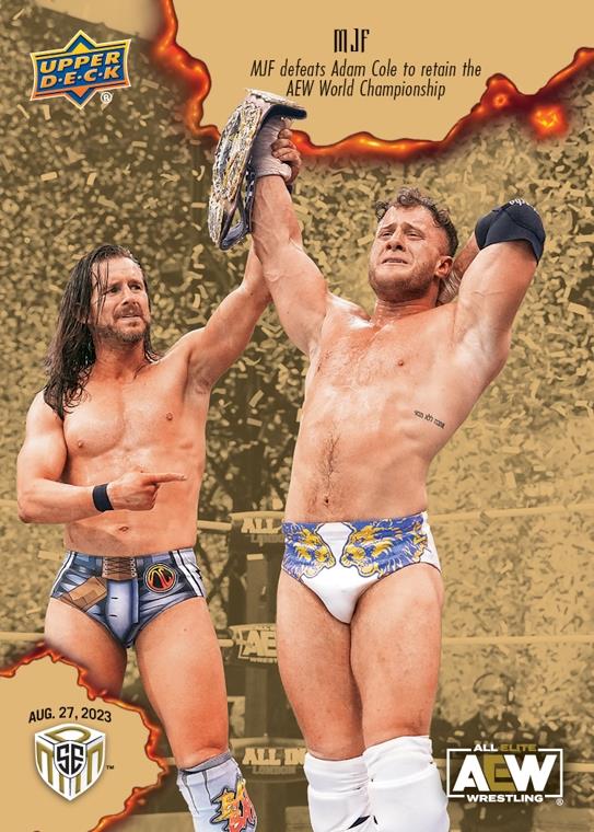 MJF – MJF Defeats Adam Cole to Retain the AEW World Championship