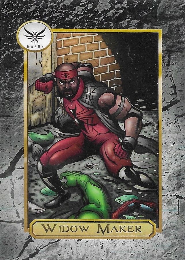 Widow Maker trading card PW Catalog