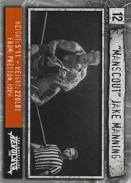 “Manscout” Jake Manning trading card PW Catalog