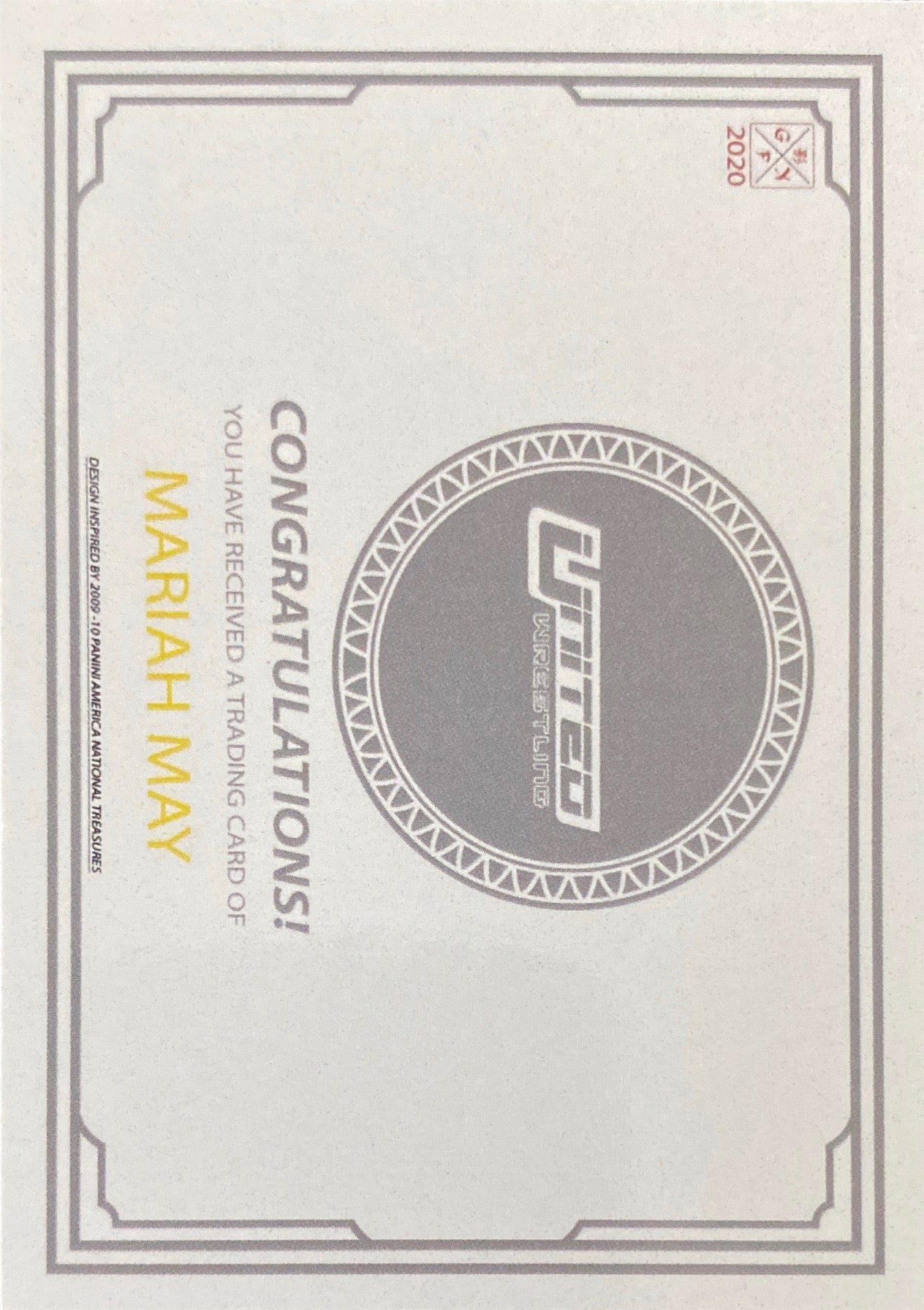 United Wrestling – Mariah MAY