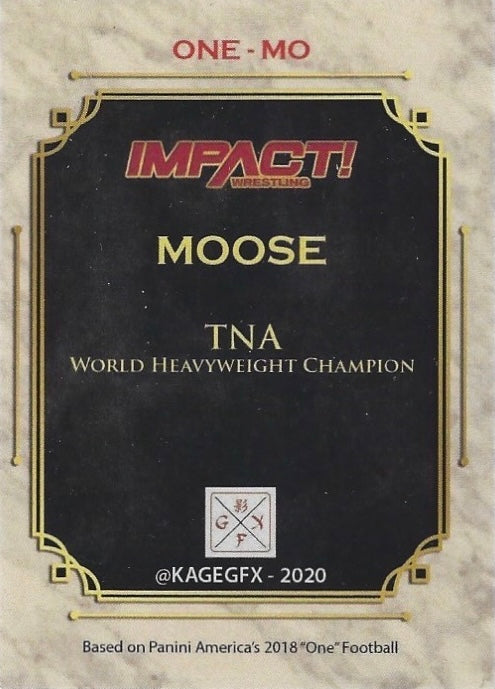 Moose – TNA World Heavyweight Champion