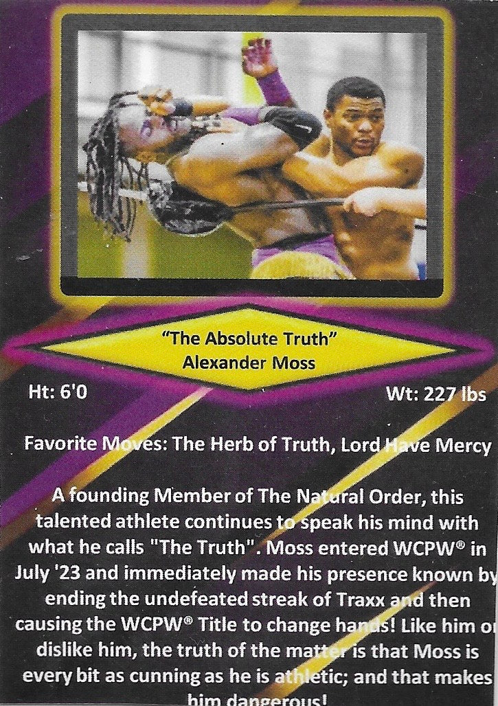 “The Absolute Truth” Alexander Moss