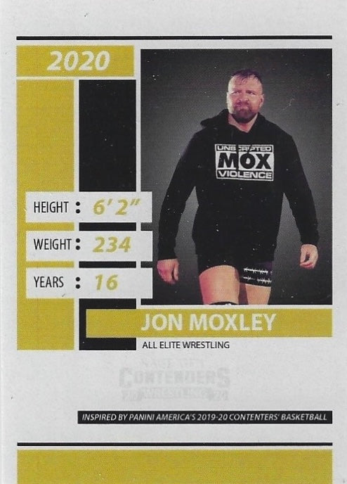 JON Moxley trading card PW Catalog