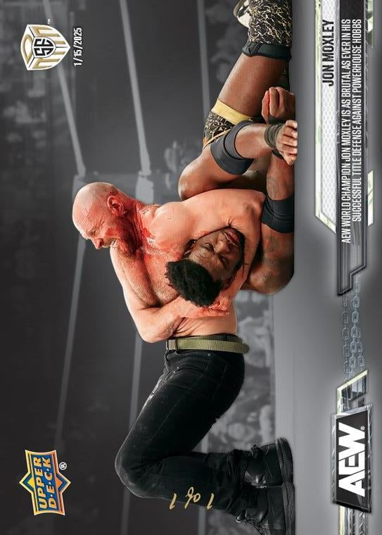 JON Moxley – AEW World Champion JON Moxley IS AS Brutal AS Ever in HIS Successful Title Defense Against Powerhouse Hobbs