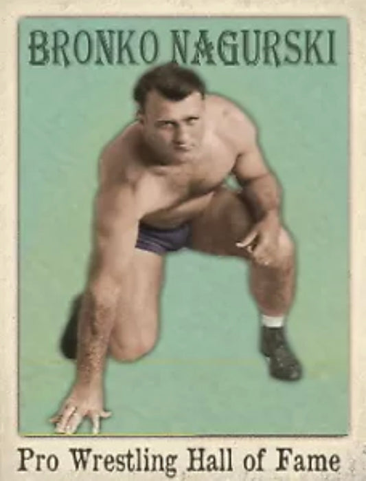 Bronko Nagurski trading card PW Catalog
