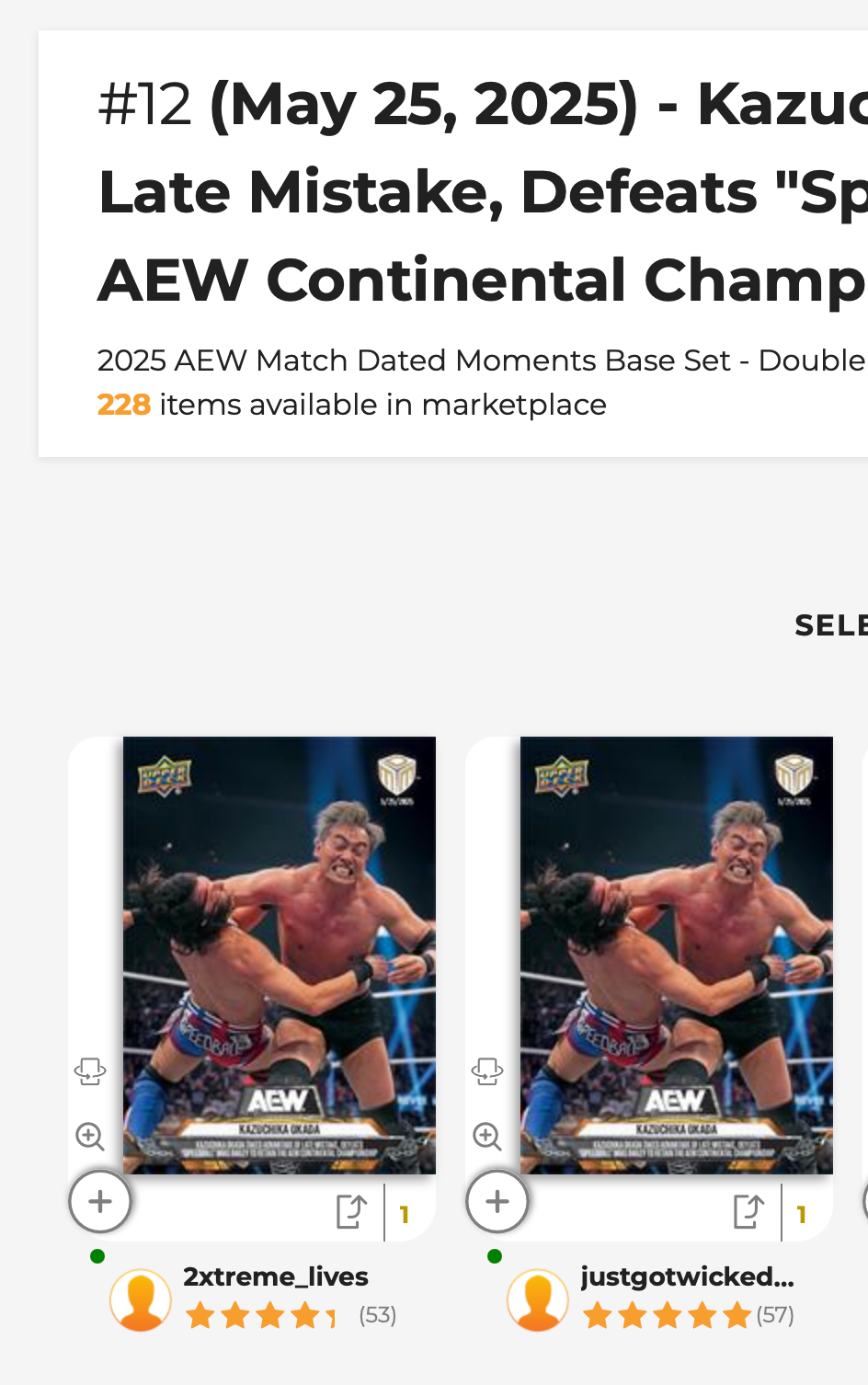 Ring Favorites – Samoa JOE