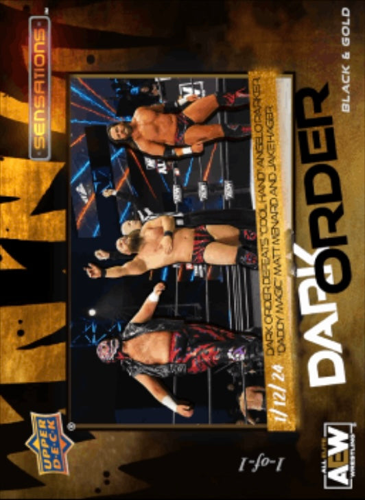 1/12/24 – Dark Order – Dark Order Defeats “Cool Hand” Angelo Parker, “Daddy Magic” Matt Menard, and Jake Hager