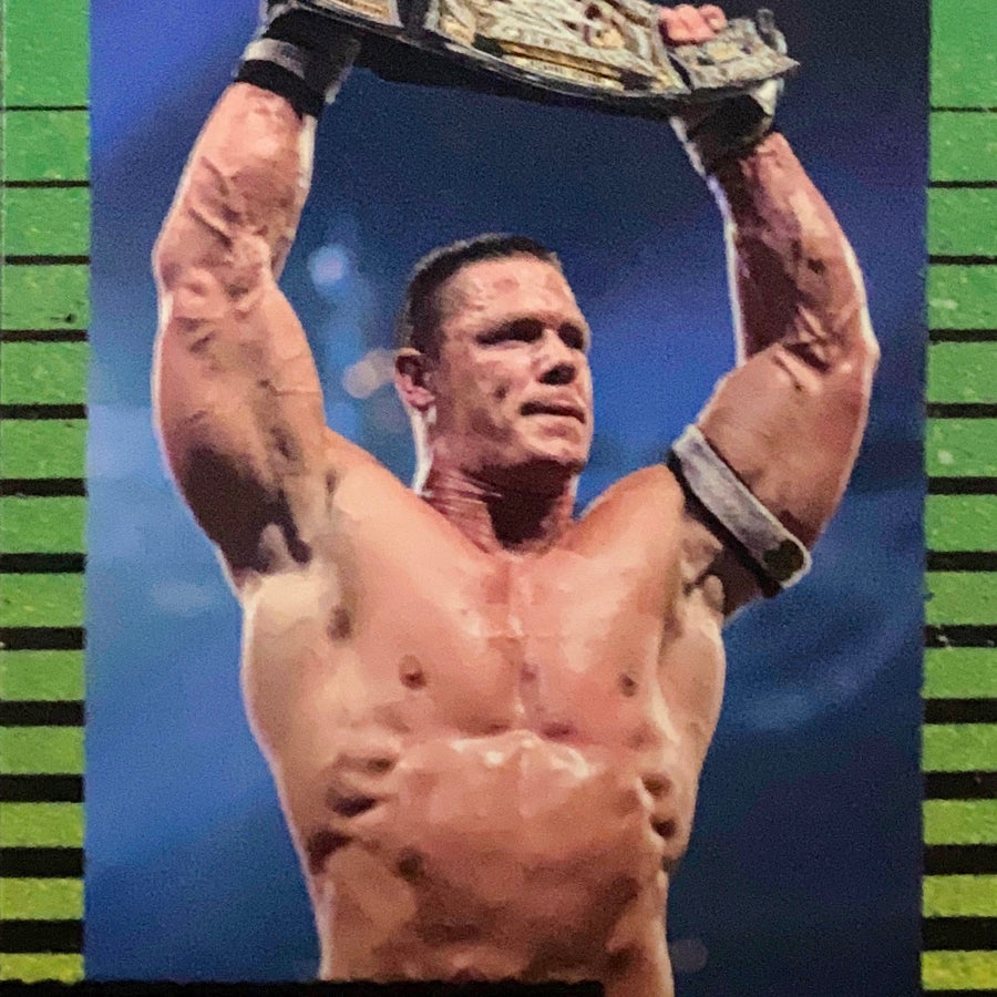 Iconic Summerslam Moments – John Cena vs. Randy Orton trading card PW Catalog