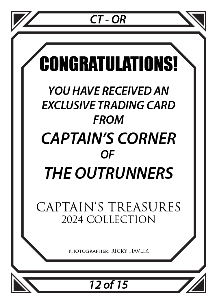 The Outrunners trading card PW Catalog
