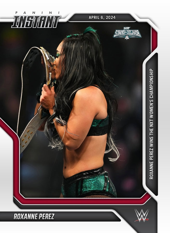 Roxanne Perez – Roxanne Perez Wins the NXT Women’s Championship trading card PW Catalog